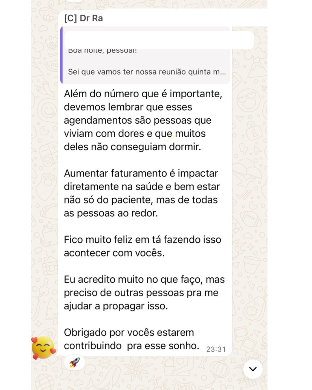 Print de depoimento 4